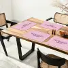 Paars - Strepen - You're doing great - Schaduw Placemat vinyl groot -zzsfeer4_Kitchenyeah-website