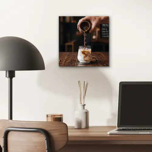 Espresso - Melk - Café aluminium wit klein -sfeer5