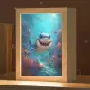 Haai - Onderwaterwereld - Oceaan Light Box met kabel klein -zzz_3d_website