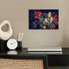 Boeket - Stilleven - Bloemen - Planten - Rood poster papier klein -sfeer1