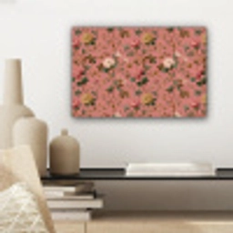 Klassiek - Botanisch - Roze canvas 2cm klein 34 -sfeer6