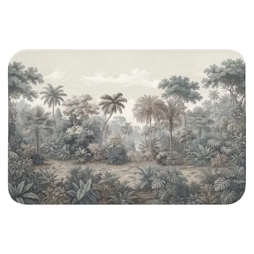 Tropisch - Landschap - Illustratie WCmat klein -3d
