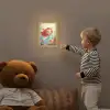 Zeemeermin - Water - Vissen - Rood Light Box met kabel klein -sfeer4a_kind