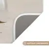 Schelp - Spiraal - Beige Badmat klein -USP_AntislipNL