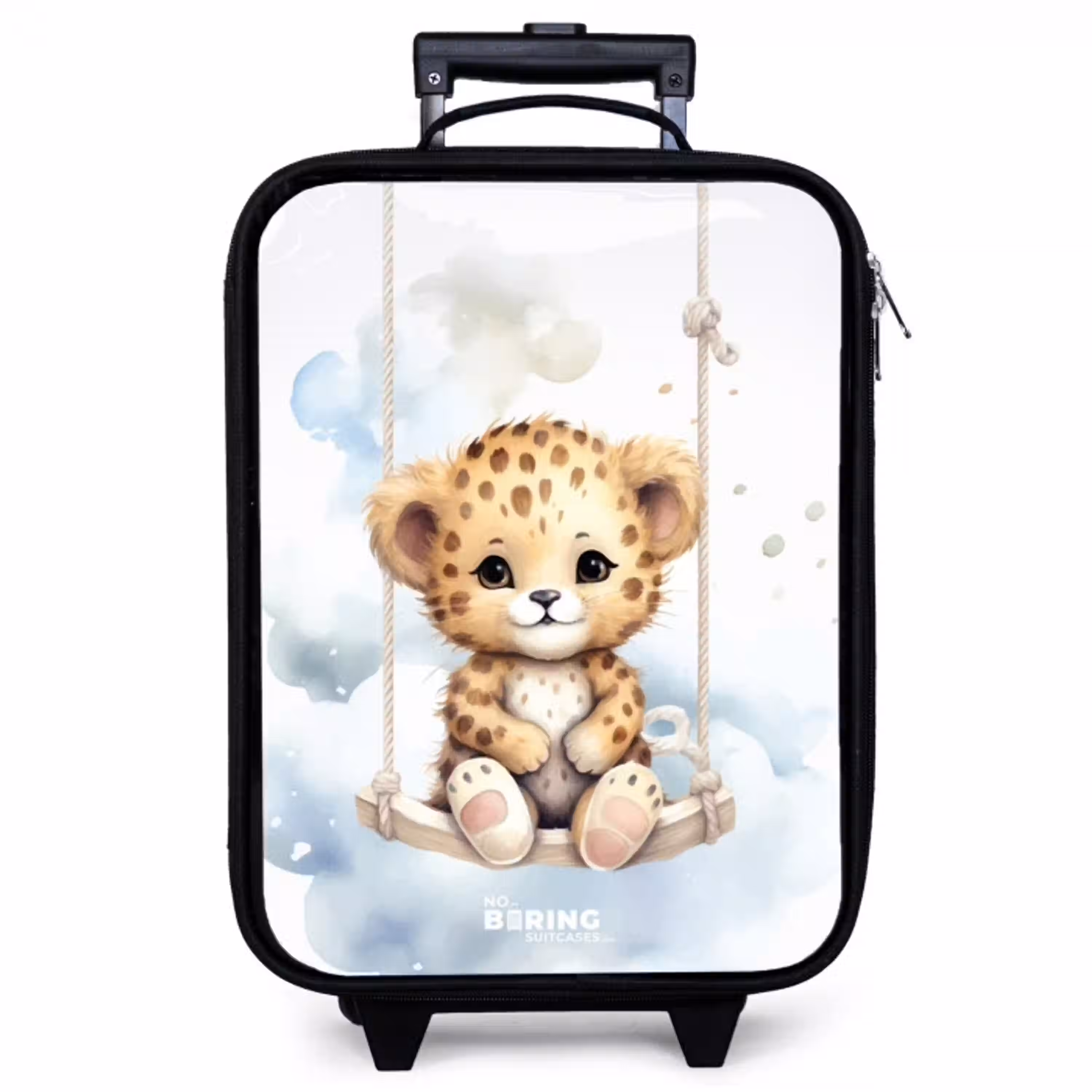 Perry panter Kinderkoffer - Zwart klein -zzz_website3d
