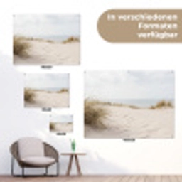 Wolken - Duinlandschap - Zand tuinposter los doek klein -Xsfeer9_DE