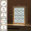 Flora - Modern - Blauw Light Box met kabel (Tafellamp) klein 925 -USP_NL