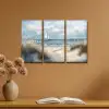 Strand - Verf - Natuur - Boot Canvas - Meerluiken 3 luik klein -sfeer5