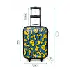 Smiley - Geel - Blauw Kinderkoffer - Zwart klein -productfoto_formaten