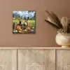 Ezels - Bloemen - Zomers aluminium wit klein -sfeer4