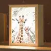 Giraffe - Natuur - Kinderen - Dieren Light Box met kabel klein -zzz_3d_website