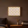 Bloemen - Hartjes - Patroon Light Box met batterij (Wandlamp) middel 907 -sfeer4