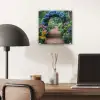 Doorkijk - Bloemen - Hortensia - Pad plexiglas 5mm klein -sfeer6