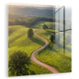 Weg - Weide - Natuur - Groen plexiglas 5mm klein -zzzproduct_nieuw