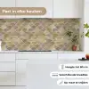 Zacht - Goud - Kleurrijk keuken achterwand 2 middel 871 -sfeer4_NL