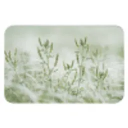Grassen - Minimalistisch - Groen Badmat klein -3d