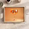 Drank - Oranje - Glitter - Disco Dienblad Rechthoek middel -USP_Formaat