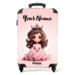 Prinses Poppy NBS - Handbagage koffer - Kinderen Unisex middel -productfoto_recht