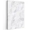 Klassiek - Marmer - Aders - Grijs Tuinposter op houten frame 2 cm dik klein 841 -3d
