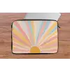 Illustratie - Zon - Pastelkleuren laptophoes neopreen klein -tafel