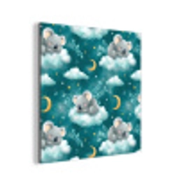 Koala's - Betoverend - Blauw aluminium wit klein 46 -3d
