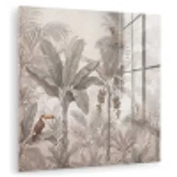 Natuur - Jungle - Ringstaartmaki - Bruin plexiglas 5mm klein -zzzproduct_nieuw