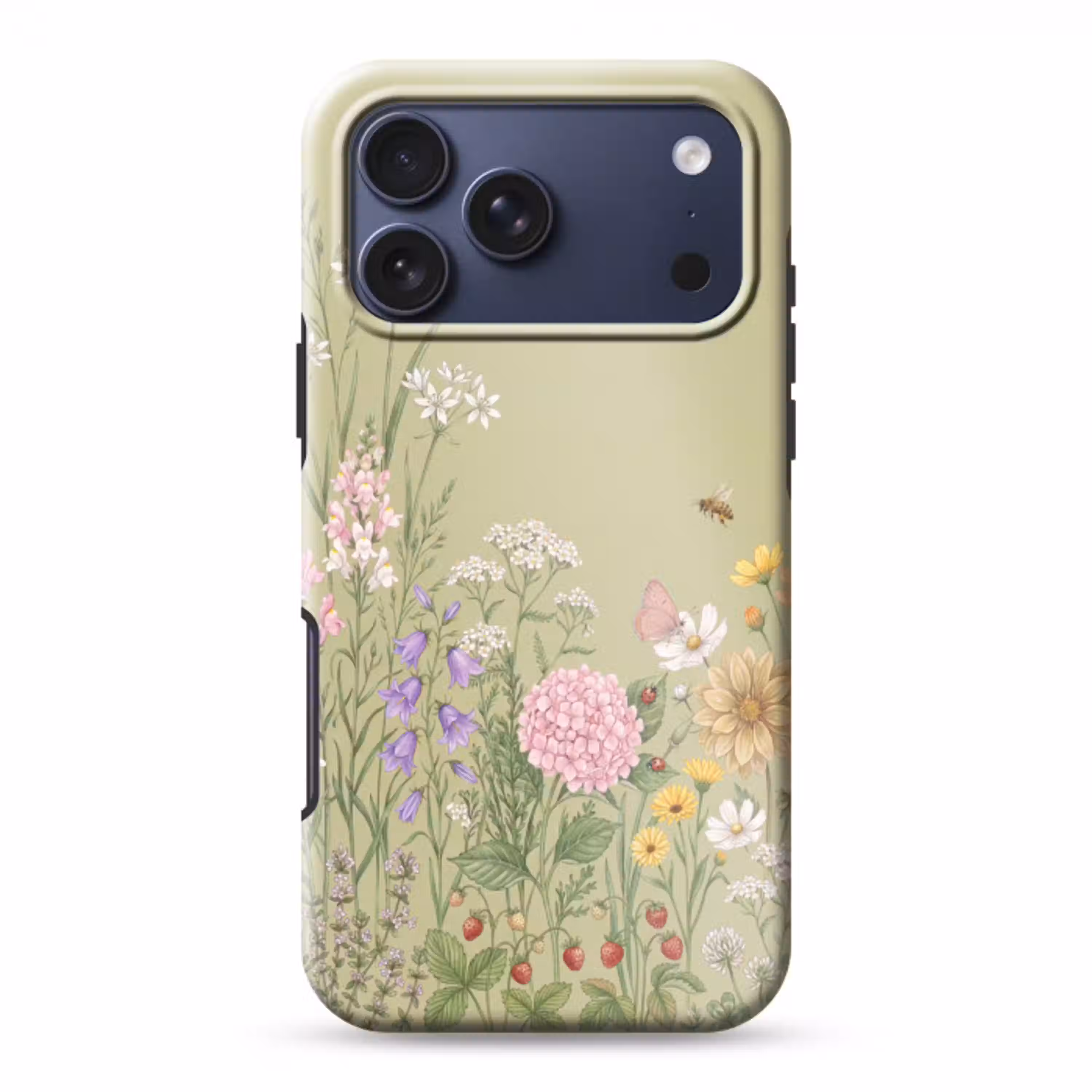 Botanisch - Bloemen - Kleurrijk Toughcase MagSafe Apple iPhone 17 Pro Max klein -3d