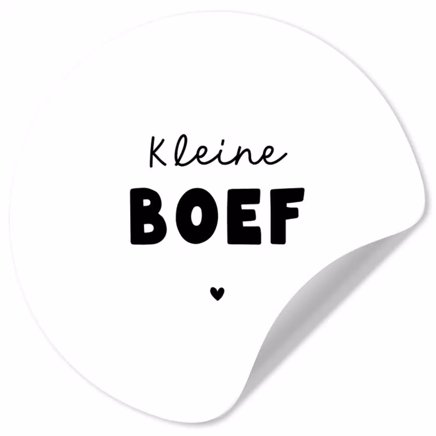 Behangcirkel - Kinderen - Quotes - Kleine boef - Spreuken