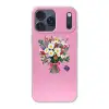Bloemen - Quote - Kaartje - Kleurrijk Telefoonhoesje iPhone 17 Pro Max klein -3d
