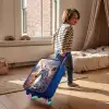 Pastel parelhoorn Kinderkoffer - Blauw klein -sfeer1