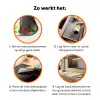 Patroon - Appels - Peren Inductie beschermer vinyl 3mm klein 276 -zzzzzzz-td-werking