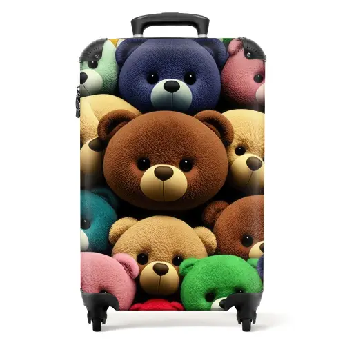 Bonte Berenbende NBS - Handbagage koffer - Unisex middel -productfoto_recht