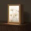Bloemen - Wit - Zonlicht Light Box met kabel (Tafellamp) klein -z3d_website