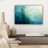 Waterplanten - Vissen - Kleurrijk - Water canvas 2cm klein -sfeer6