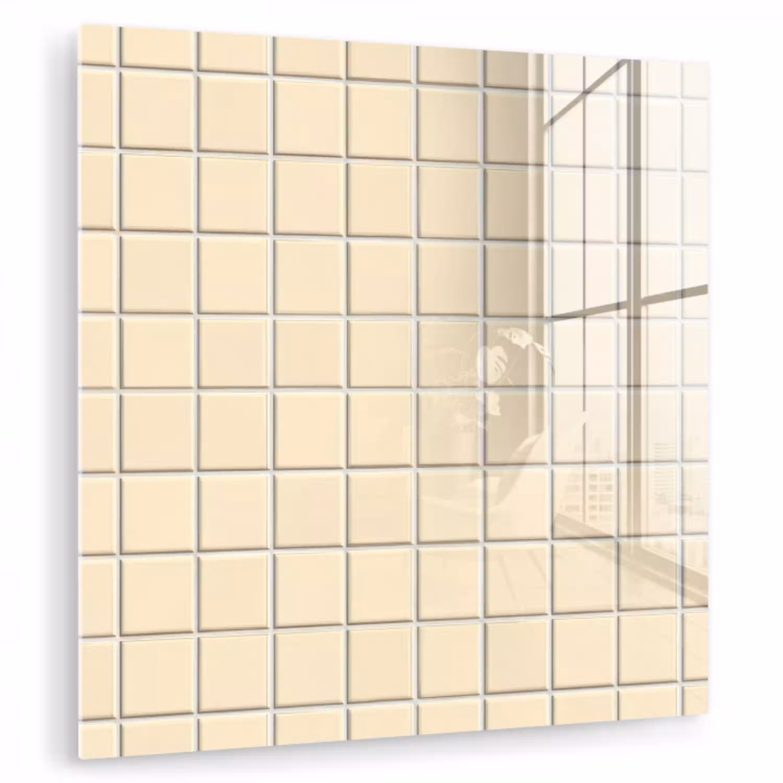 Patroon - Tegels - Gebroken - Wit plexiglas 5mm klein 11 -zzzproduct_nieuw