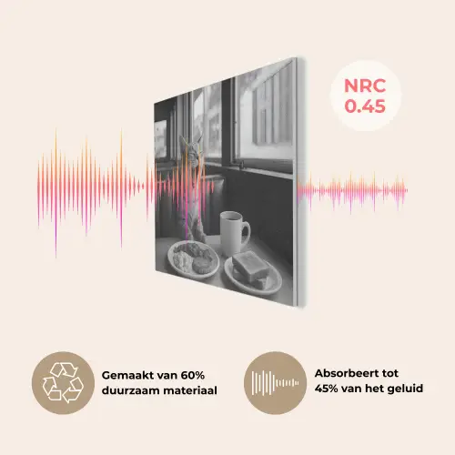 Kat - Koffie - Brood - Zwart PET vilt klein -USP_NL