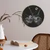 Whiskyglazen - Ijs - Spetters - Zwart Akoestische PET Vilt - Rond klein -sfeer3