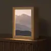 Panorama - Landschap - Bergen Light Box met kabel (Tafellamp) klein -z3d_website