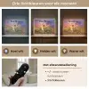 Cavia - Kleurrijk - Bloemen Light Box met batterij (Wandlamp kind) middel -USP_lichtkleurNL