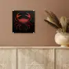 Krab - Rood - Vissen - Schaaldieren plexiglas 5mm klein -sfeer5