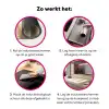 Gouden Veerlicht Inductie beschermer vinyl 3mm klein -wsfeer9_website