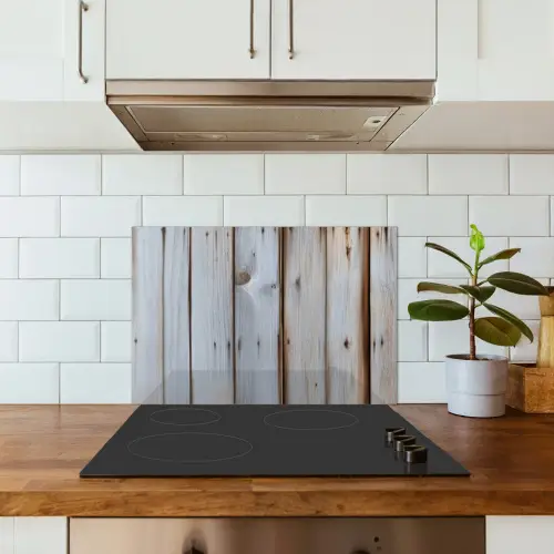 Hout - Planken - Verweerd keuken achterwand spatscherm klein -sfeer2
