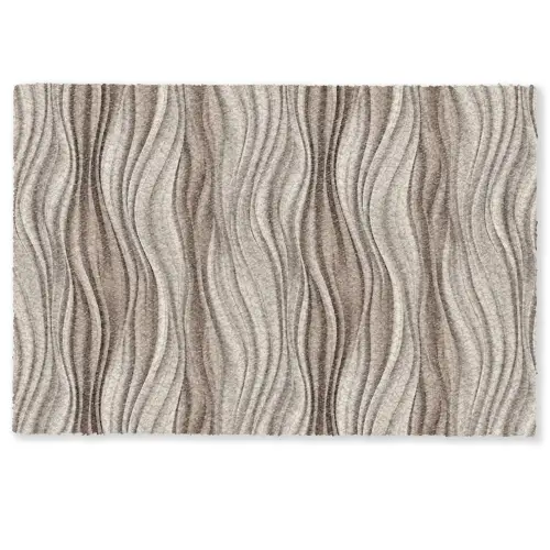 Golven - 3D - Crème Deurmat klein 898 -zkaufland3d