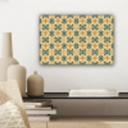 Keramiek - Verweerd - Kleurrijk canvas 2cm klein 34 -sfeer6