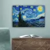 De sterrennacht - Vincent van Gogh canvas 2cm klein -sfeer4
