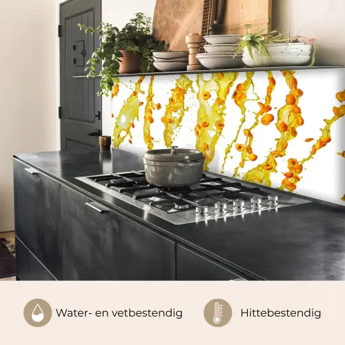 Oranje - Geel - Splash - Fruit keuken achterwand 2 middel -usp_NL