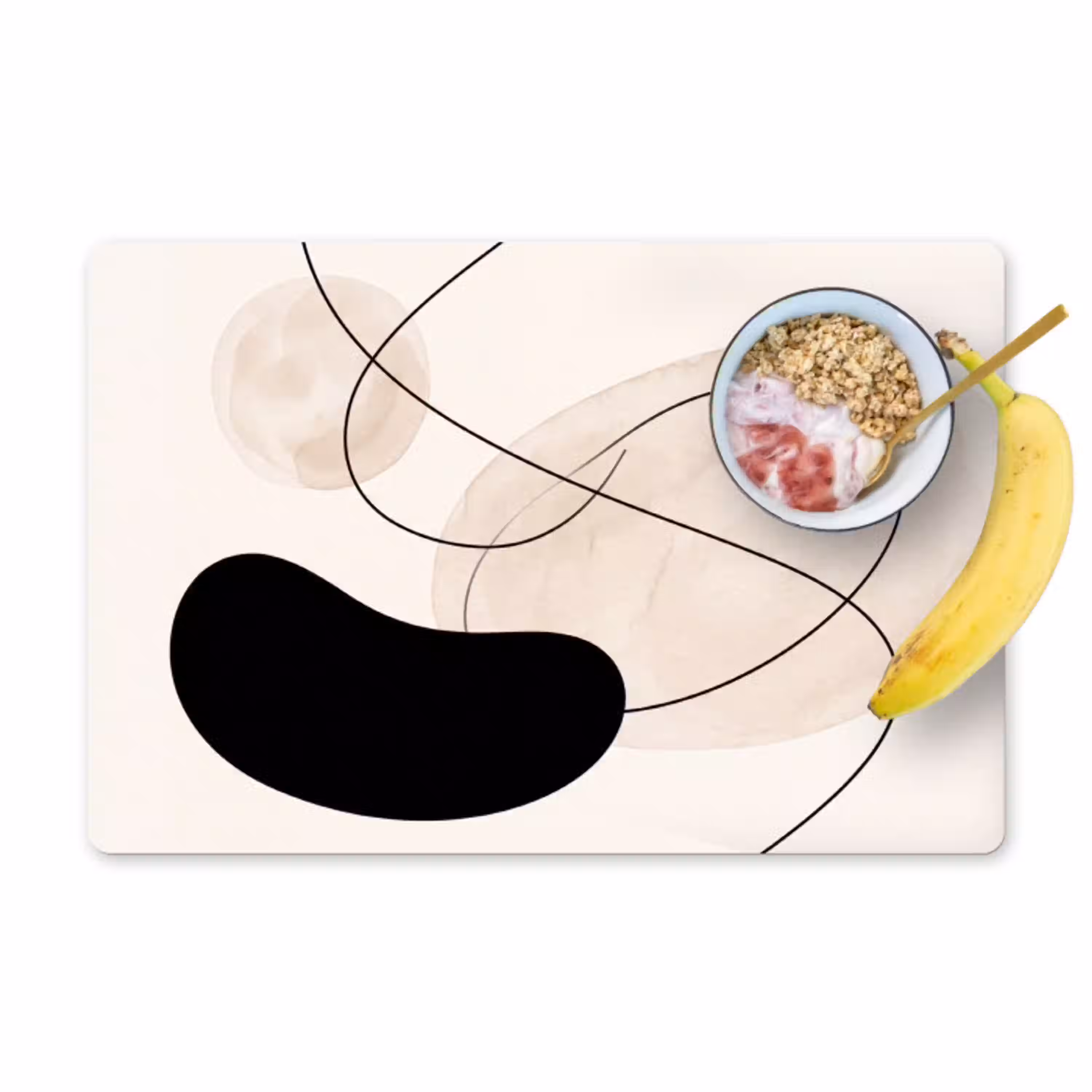 Abstract - Vormen - Kunst Placemat vinyl groot -zzzproduct_Kitchenyeah-website