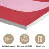 Rood - Love - Valentijn - Roze PET vilt klein -closeup_NL