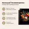 Groente - Peper - Knoflook - Graffiti - Verf - Kleurrijk Inductie beschermer vinyl 3mm middel -zzzzzzusp-haakje_DE
