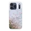 Klif - Bloemen - Zee - Roze Telefoonhoesje iPhone 17 Pro klein -3d